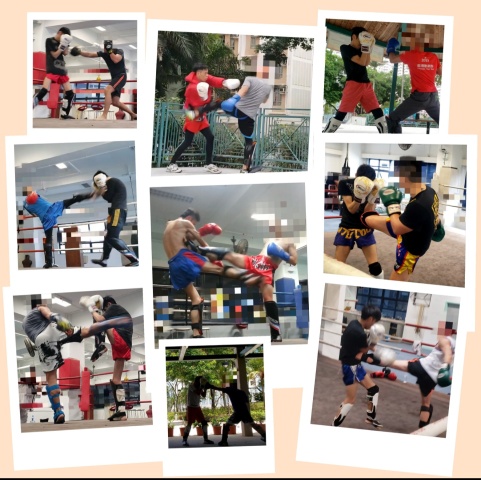 Sparring Training.