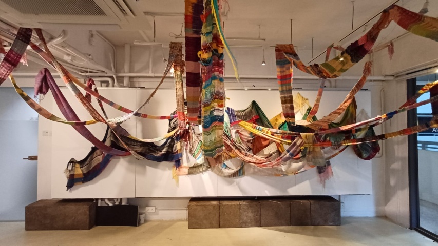 SAORI Art Installation: Explosion 💥💥