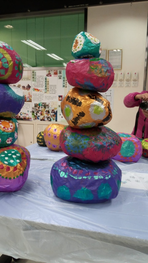 Papier Mache by a group of SEN artists💖