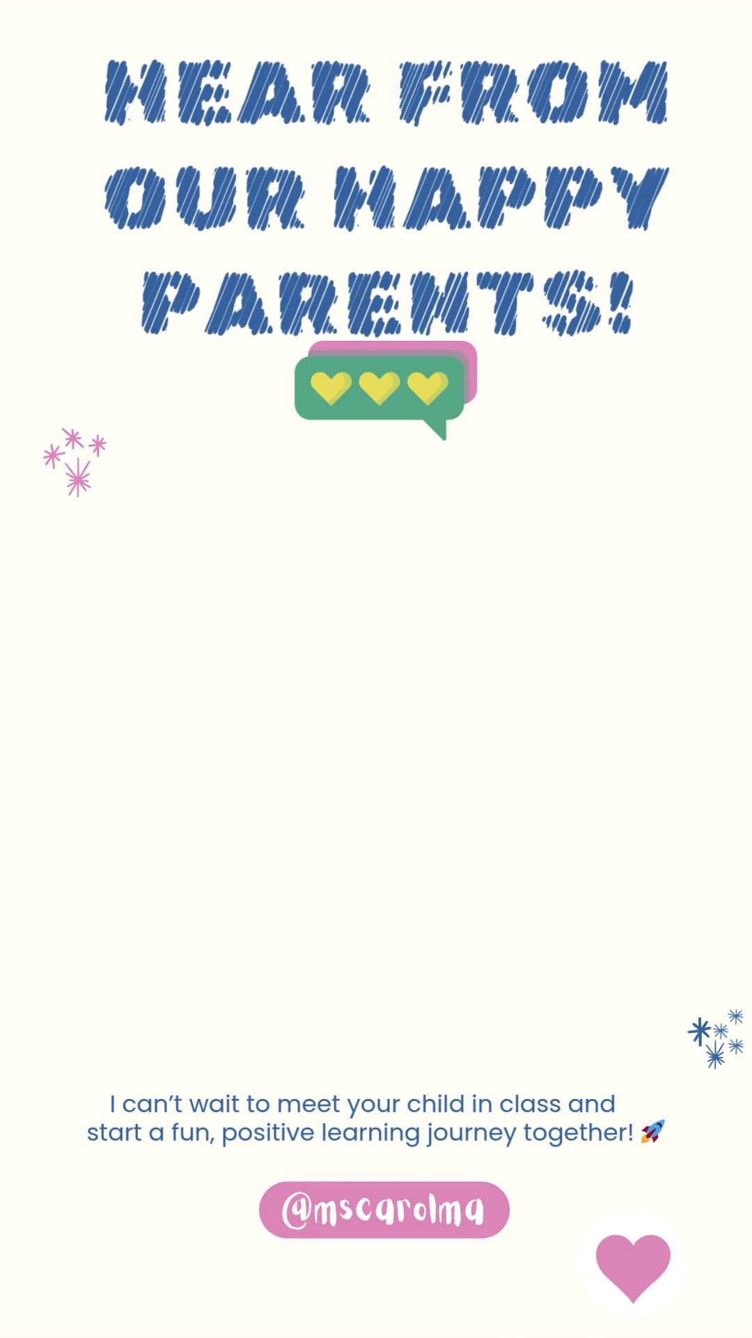 Parents' Feeback